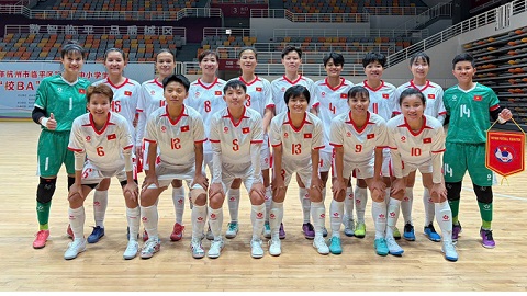 Chờ hình ảnh mới mẻ hơn của ĐT futsal nữ Việt Nam trước Trung Quốc ở trận lượt về
